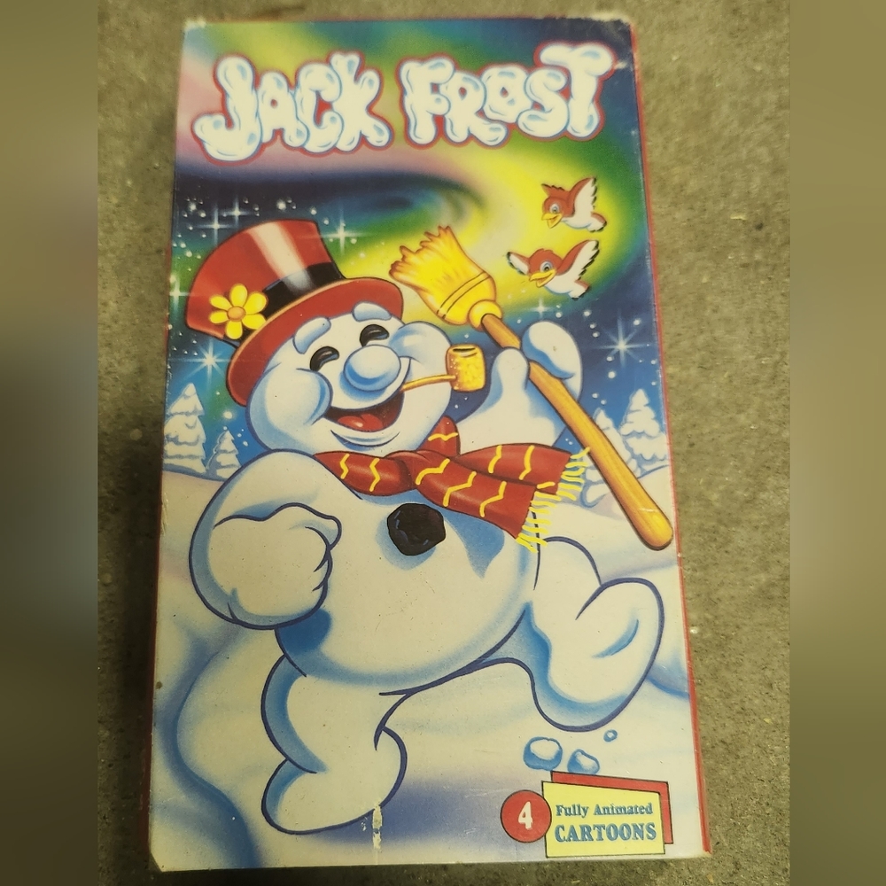 1992 Jack Frost VHS Cartoon - The Twelve Days of Christmas